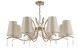 Подвесная люстра Crystal Lux Renata RENATA SP8 GOLD