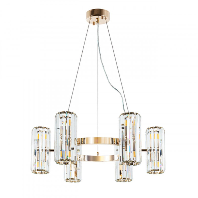 Подвесная люстра ARTE Lamp SANTORINI A1049SP-12GO