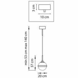 Подвесной светильник Lightstar GLOBO 813117
