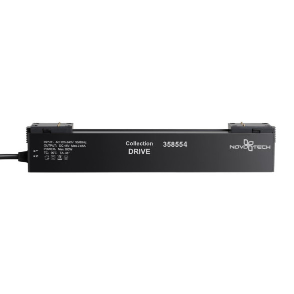 Драйвер для трекового шинопровода Novotech KIT Track Black 358554