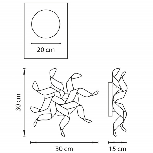 Бра Lightstar TURBIO 754644