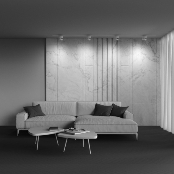 Трековый светильник Maytoni Technical ONDA TR007-1-18W3K-W