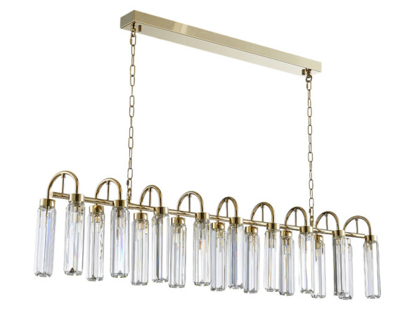 Подвесная люстра Newport 4526+12/S new gold