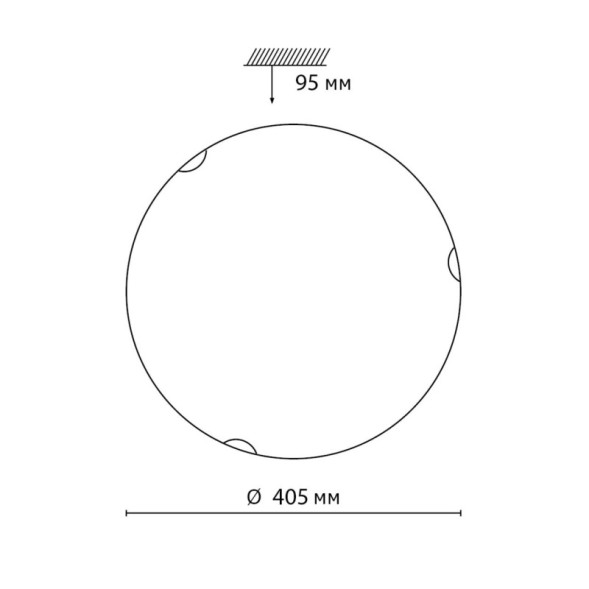 Потолочный светильник Sonex AMMONITE 7602/DL