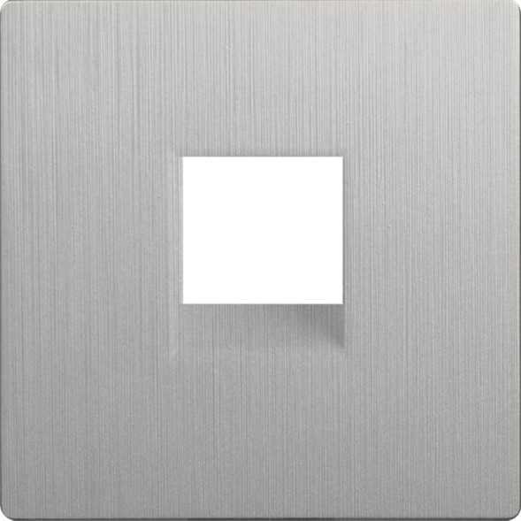 Клавиша Werkel WL09-RJ-11-CP серебряный рифленый