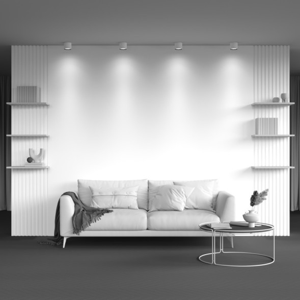 Накладной точечный светильник Maytoni Technical Alfa LED C064CL-01-15W3K-RD-WB