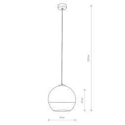 Подвесной светильник Nowodvorski Globe Plus M 7606