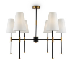 Люстра на штанге Freya Tida FR5196PL-06BBS