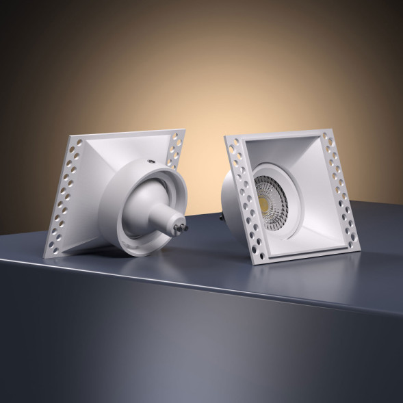 Встраиваемый точечный светильник Elektrostandard 25019/01 GU10 белый