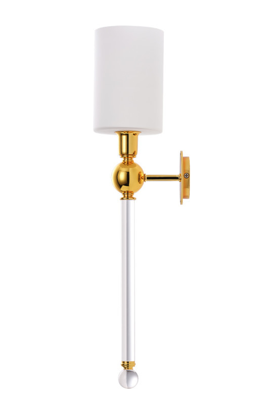 Бра Crystal Lux Mirabella MIRABELLA AP1 GOLD/WHITE