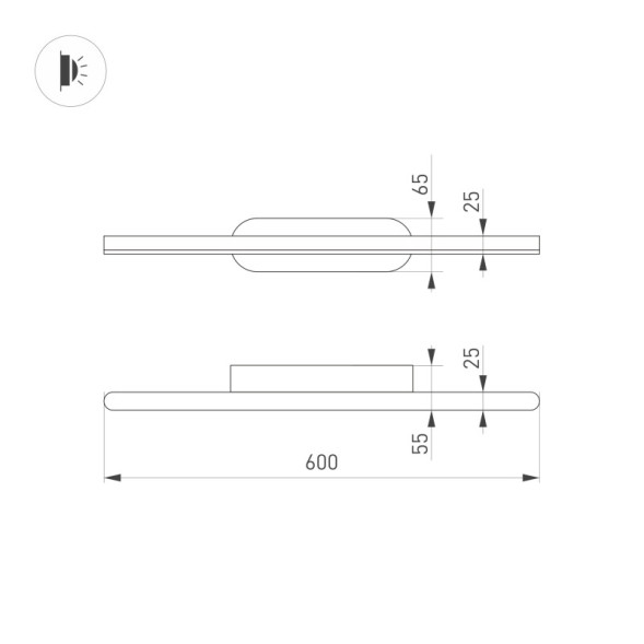Светильник для картин и зеркал Arlight Tenero 037465