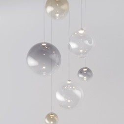 Подвесная люстра Eurosvet Wonder 50230 LED хром