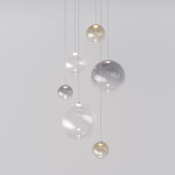 Подвесная люстра Eurosvet Wonder 50230 LED хром