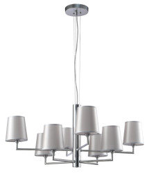 Подвесная люстра Crystal Lux AZUL AZUL SP8 CHROME