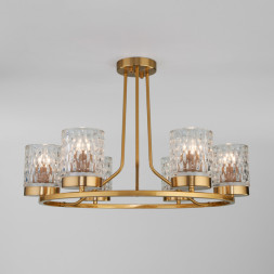 Люстра на штанге Eurosvet Calle 60127/6 латунь