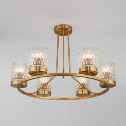 Люстра на штанге Eurosvet Calle 60127/6 латунь