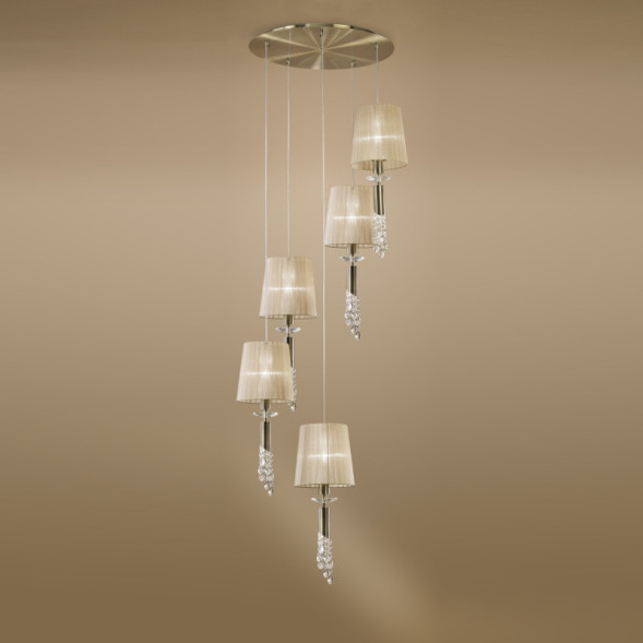 Каскадная люстра Mantra TIFFANY 3877