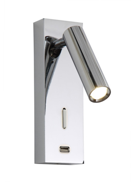 Бра Crystal Lux CLT 210 CLT 210W USB CH