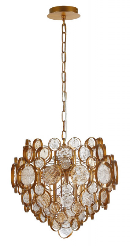 Подвесная люстра Crystal Lux DESEO DESEO SP6 D460 GOLD