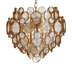 Подвесная люстра Crystal Lux DESEO DESEO SP6 D460 GOLD