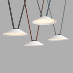 Светодиодный трековый светильник Denkirs BELTY FLOW DK5565-WH+BK