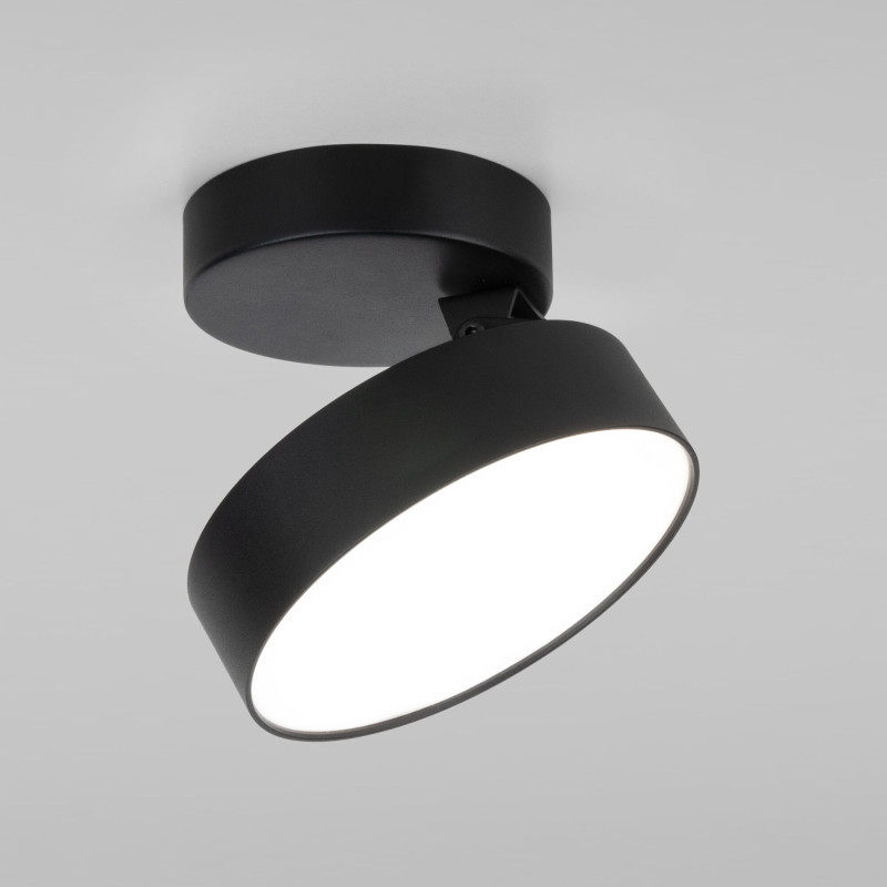 Накладной точечный светильник Elektrostandard Pila черный 12W 4200К (25135/LED)
