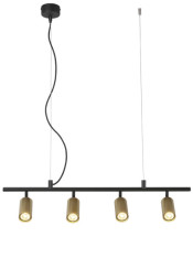 Подвесная люстра Crystal Lux CLT 015 CLT 015C4 L800 BL-GO