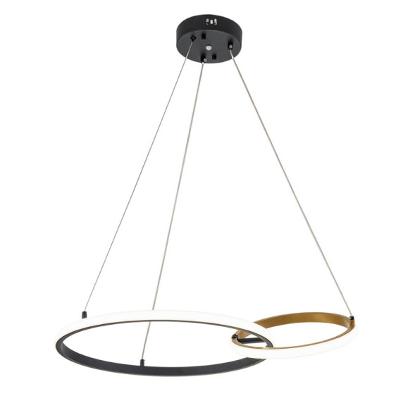 Подвесной светильник Escada RELATION 10230/2LED Black/Gold