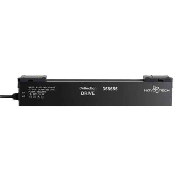 Драйвер для трекового шинопровода Novotech KIT Track Black 358555