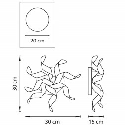 Бра Lightstar TURBIO 754648
