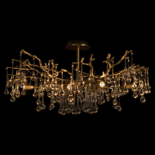 Люстра на штанге LOFT IT 10351/800C AB CORAL