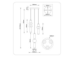 Подвесной светильник Ambrella Light LH11026 HIGH LIGHT