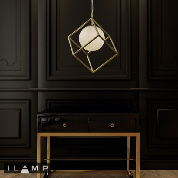 Подвесной светильник iLamp GOLDEN P2483-1S GD