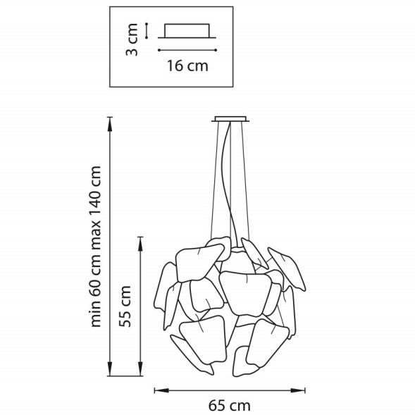 Подвесной светильник Lightstar PLANARIA 808010