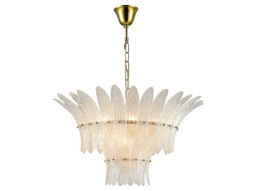 Подвесная люстра Newport 8812/C new gold white