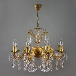 Подвесная люстра AMBIENTE by BRIZZI GRANADA 2118/8 AB New Leaf