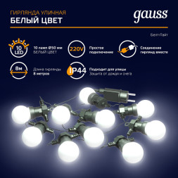 Белт-Лайт Gauss Holiday HL062