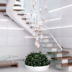 Каскадная люстра MODELUX 88986.25 ML.88986.25 GD