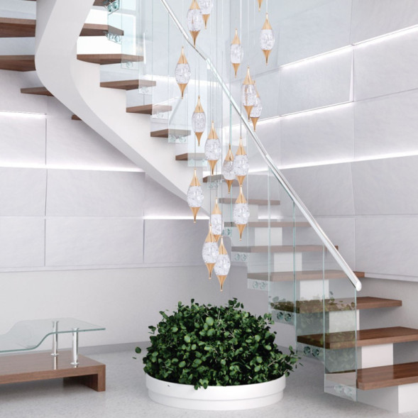 Каскадная люстра MODELUX 88986.25 ML.88986.25 GD