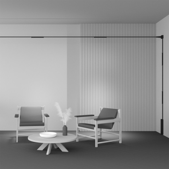 Магнитный трековый светильник Maytoni Technical BASIS TR161-1-16W3K-B