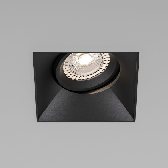 Встраиваемый точечный светильник Elektrostandard 25019/01 GU10 черный