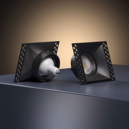 Встраиваемый точечный светильник Elektrostandard 25019/01 GU10 черный