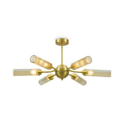 Люстра на штанге Freya Borgy FR5379CL-06G