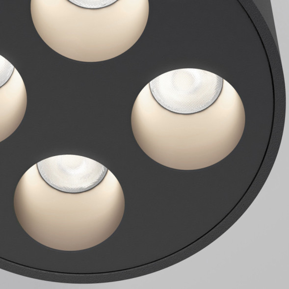 Накладной точечный светильник Elektrostandard 25111/LED 7W 4000K черный