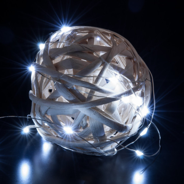 Светодиодная нить Eurosvet 400-006 белый 3м IP20