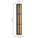 Уличный настенный светильник Favourite 4824-3W TRELLIS