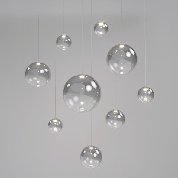 Подвесной светильник Eurosvet Wonder 50230/1 LED дымчатый