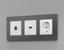 Розетка Ambrella Volt MA113010 ALFA QUANT