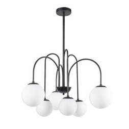 Люстра на штанге ARTE Lamp mebsuta A1675LM-6BK