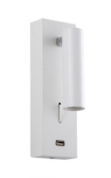 Бра Crystal Lux CLT 210 CLT 210W USB WH
